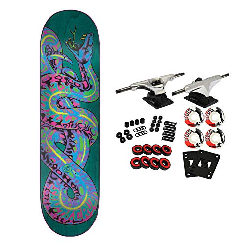 Santa Cruz Skateboard Complete Kendall Snake Blue 8.25"