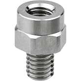 3D Printer Melt Zone Extender High Flow Speed Adapter Compatible with CHT Nozzle Dragon rapido hotend CHC KIT VORON DDE Matrix Extruder V6 heatblock Hotend