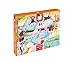 Janod 20 Piece Tactile A Day at The Zoo Puzzle - Ages 3+ - J02774