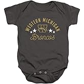 Western Michigan University Official Broncos Unisex Infant Snap Suit for Baby