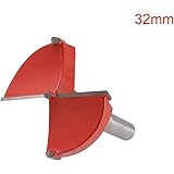 LDEXIN 32mm/1.26inch Woodworking Hole Saw Cutter Set Forstner Drill Bits Titanium Coated Forstner Drill Bits Set For Rotary Tool (32mm 1.26inch)