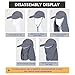 Multi Outools Fishing Hat Sun Cap with Sun Protection, Beach & Hiking Hat with Neck Flap, Quick-Drying Padding Rowing Kayaking Hat for Fishing Gardening Camping Outdoor Sports UPF 50+ Protection