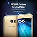 Ringke Galaxy S7 Edge Case, Fusion Tough PC Back TPU Bumper Drop Protection Attached Dust Caps Raised Bezels Protective Cover for Galaxy S7 Edge - Shadow Black
