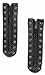 6195 Black GI Type Zipper Boot Lace Set