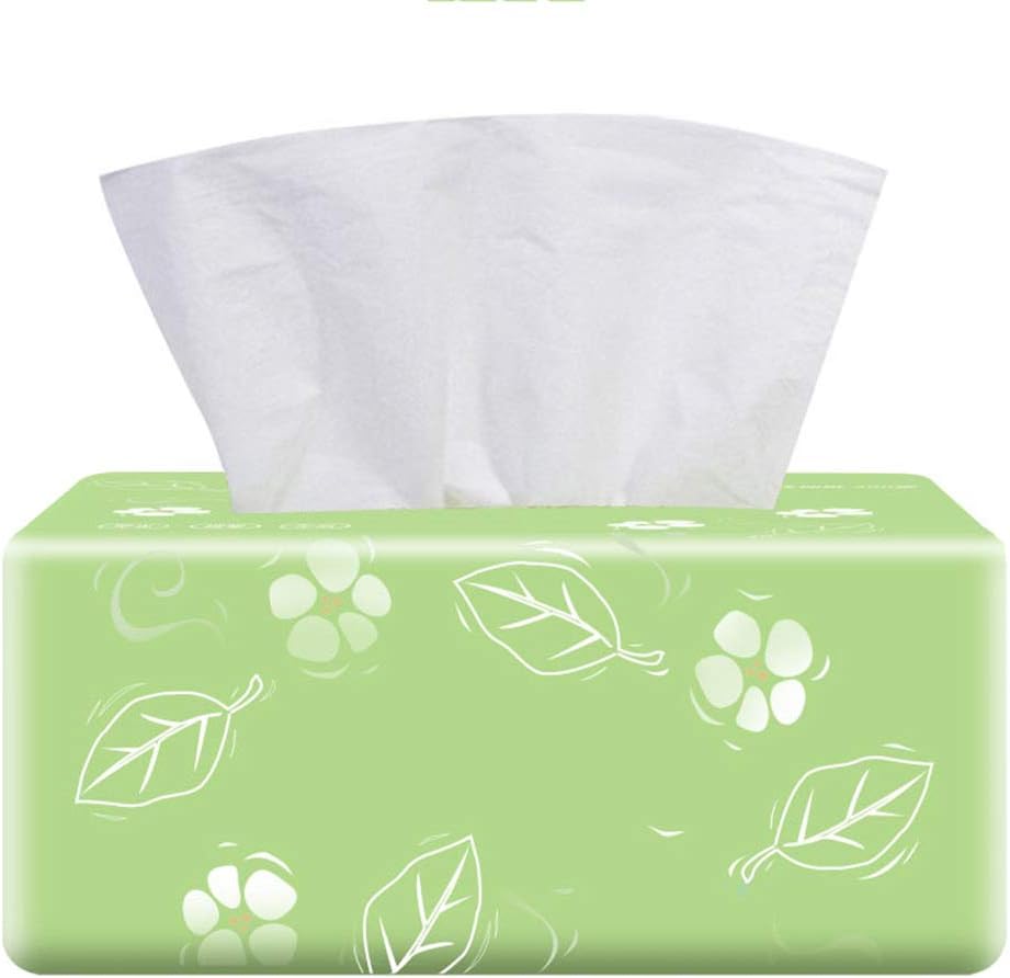 HOLAL 3-Ply Facial Tissue, 3 Packs Ultra Soft Skin-Friendly Tissues, 300 per Packs 900 Total Tissues Paper for Home New