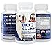 Natural Dog Calming Formula Supplement Soothes Canine Anxiety, Helps Keep Dogs Calm, Relieves Stress, Limits Barking & Chewing Fur. 120 Natural Chewables, Made in USA, 100% Guaranteed Quality