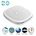 White Noise Machine for Sleeping, Famirosa Sleep Sound Machines for Baby Kids Adults Office Privacy, Rechargeable Sound Therapy Machines with Natural Wind, Ocean Sound Effects