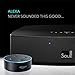 Brilliant Soul Wireless Bluetooth Speaker by Soultech, Powerful Detailed Sound for The Ultimate Listening Experience, Compatible with Alexa