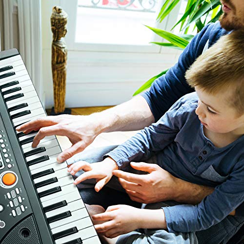 image for WOSTOO Kids Piano Keyboard 49 Keys- Multi-function Portable Piano Keyb