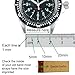Tech Swiss Watch Band Nylon One Piece Wrap Sport Strap Military Adjustable Velcro 16 millimeter