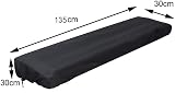 nuoshen 88 Key Piano Keyboard Dust Cover with Drawstring Locking Clasp view 5