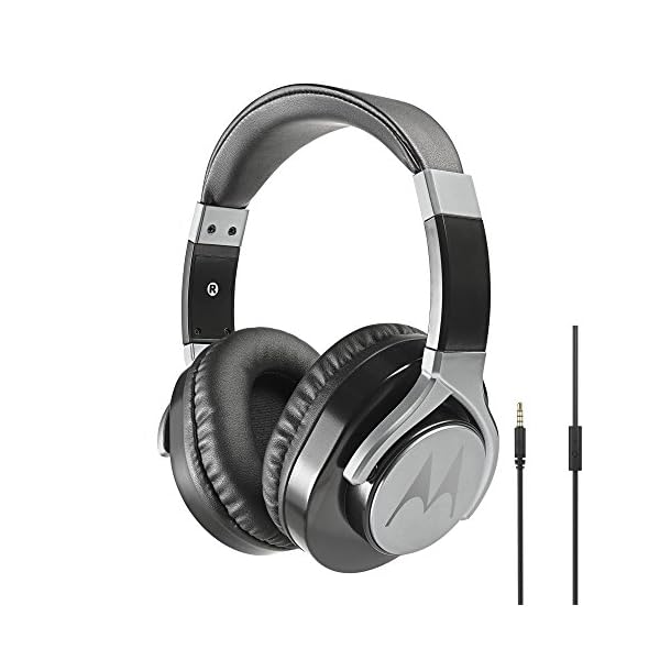 Motorola Pulse Max - Cuffie over-ear stereo con cavo, nero - Cuffie Hi-Fi
