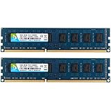 DUOMEIQI 8GB Kit (2 X 4GB) DDR3 1333MHz DIMM PC3-10600 PC3-10600U 2RX8 CL9 1.5v (240 PIN) Non-ECC Unbuffered Desktop Memory RAM Module Compatible with Intel AMD System