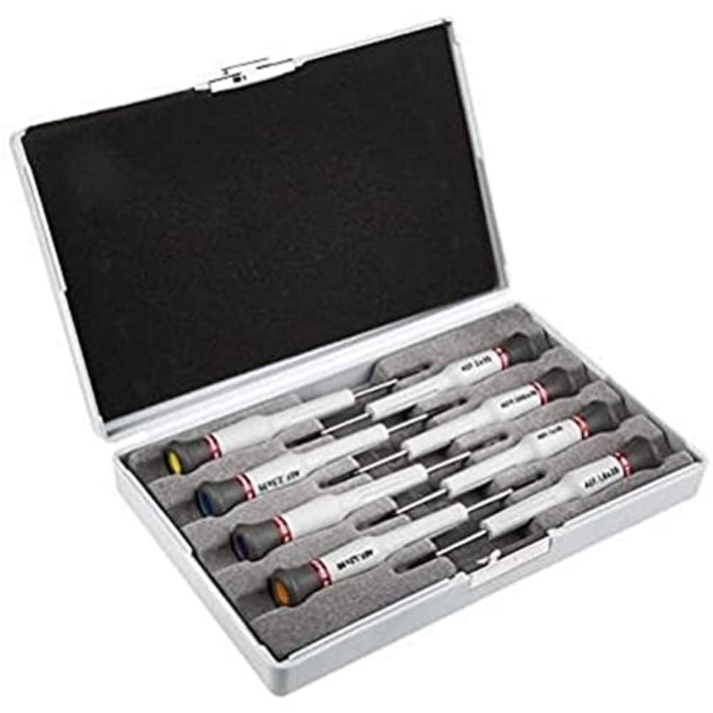 Facom AE.J1 – Box of 8 Screwdrivers Micro-Tech 6 Slot and 2 Phillips Head.