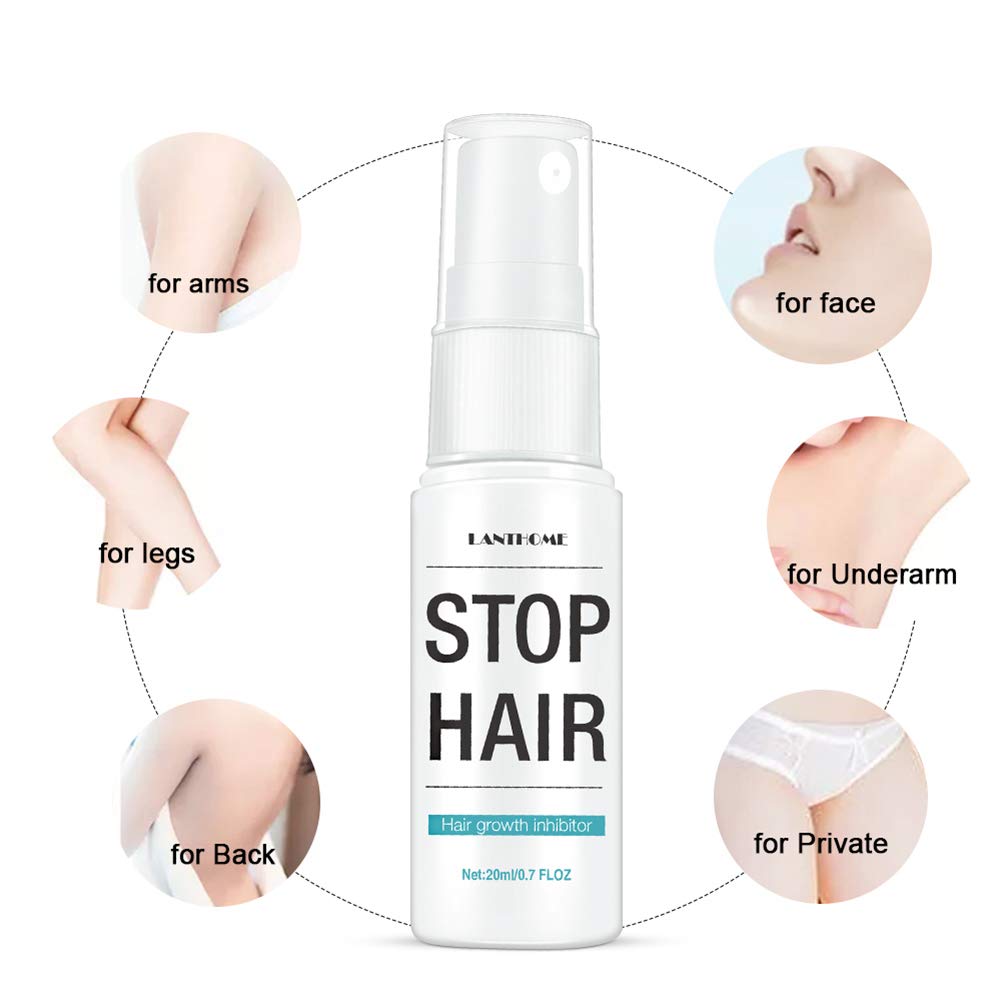 Amazon Com Natural Hair Growth Inhibitor Spray Permanent Stop