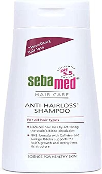 Sebamed Anti Hairloss Shampoo 200ml Reduces Hair Loss Supports Growth NHE