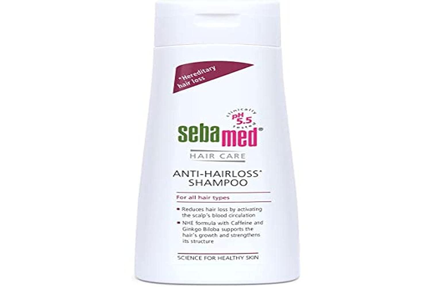 Sebamed Anti Hairloss Shampoo | 200ml | Reduces hairloss | Supports hair regrowth