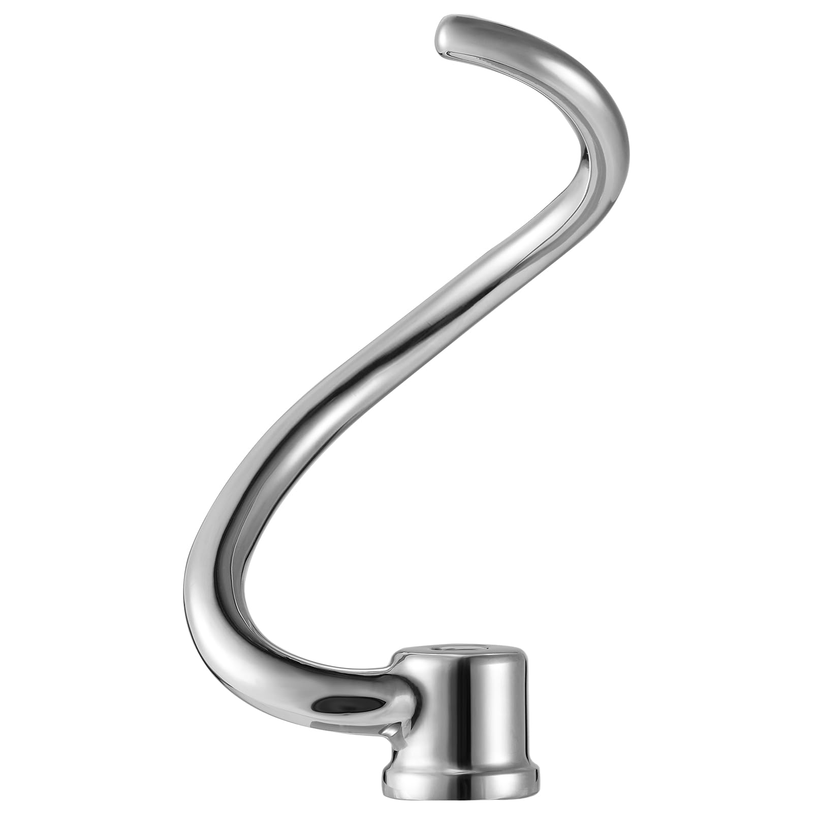 Dough Hook for KitchenAid 6QT Bowl-Lift Stand Mixers, Stainless Steel Spiral Dough Hook Attachment Fits Models KV25G0X, KP26M1X, Pro 600 Series Dishwasher Safe