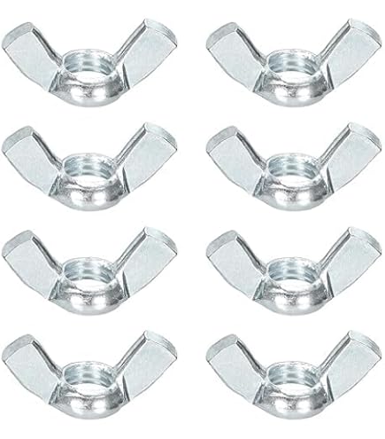 The Hillman Group 662 Wing Nut, 1/2-13-Inch, 8-Pack, Zinc, Wing