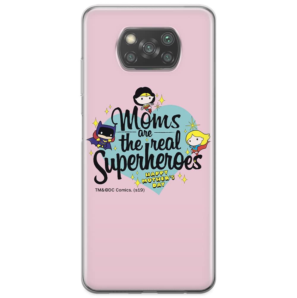 ERT GROUP mobile phone case for Xiaomi POCOPHONE X3 original and officially Licensed DC pattern Super Girls 005 optimally adapted to the shape of the mobile phone, case made of TPU