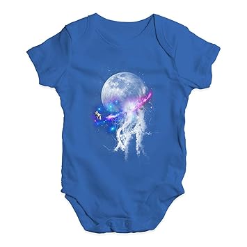 royal blue baby romper