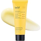 belif Super Knights - Vitamin Collagen Wrapping Peel Off Facial Mask, Elasticity + Hydration, Pore Firmenss & Even Skin Tone, with Multi Vitamin Complex and Glutathione | Korean Skincare, 2.3 fl. oz