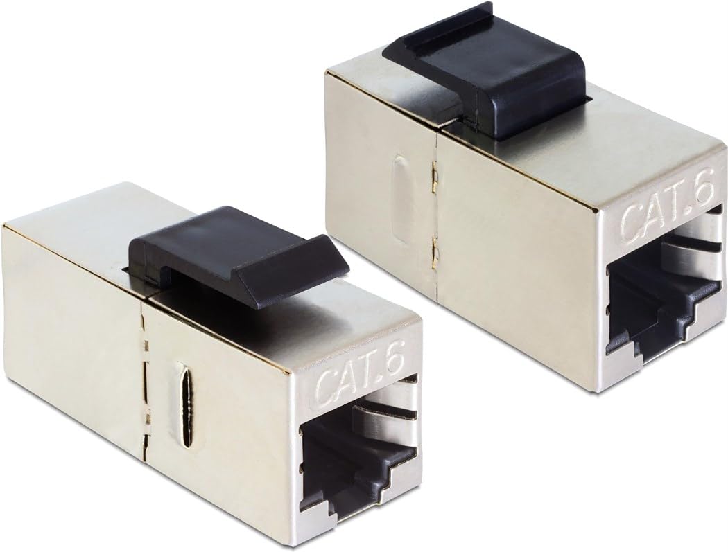 Delock Keystone Module RJ45 Jack > RJ45 Jack Cat.6 Compact - Modular Input