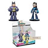 HEROWORLD Teen Titans Go DC Comics Action Figure Two Pack Nightwing and Batman By Funko