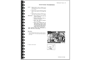 JENSALES Operators Manual John Deere 4840 4640 Tractor OMR65463