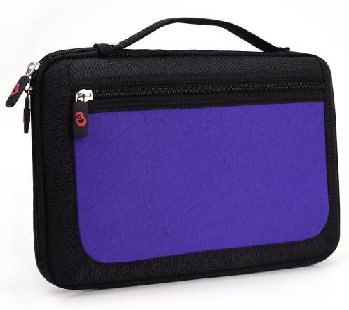 Azpen A1045, A1020 (10.1 Inch Android Dual Core) Tablet Case | Ultra Purple Mini Briefcase