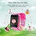 Kids Smart Watch Phone with Free SIM Card & 2Batteries for 3-12 Years Toddler Girls Boys with 1.44'' HD Touch Screen 2 Way Call Camera SOS Clock Game Flashlight Electronic Learning Toy for Classroom