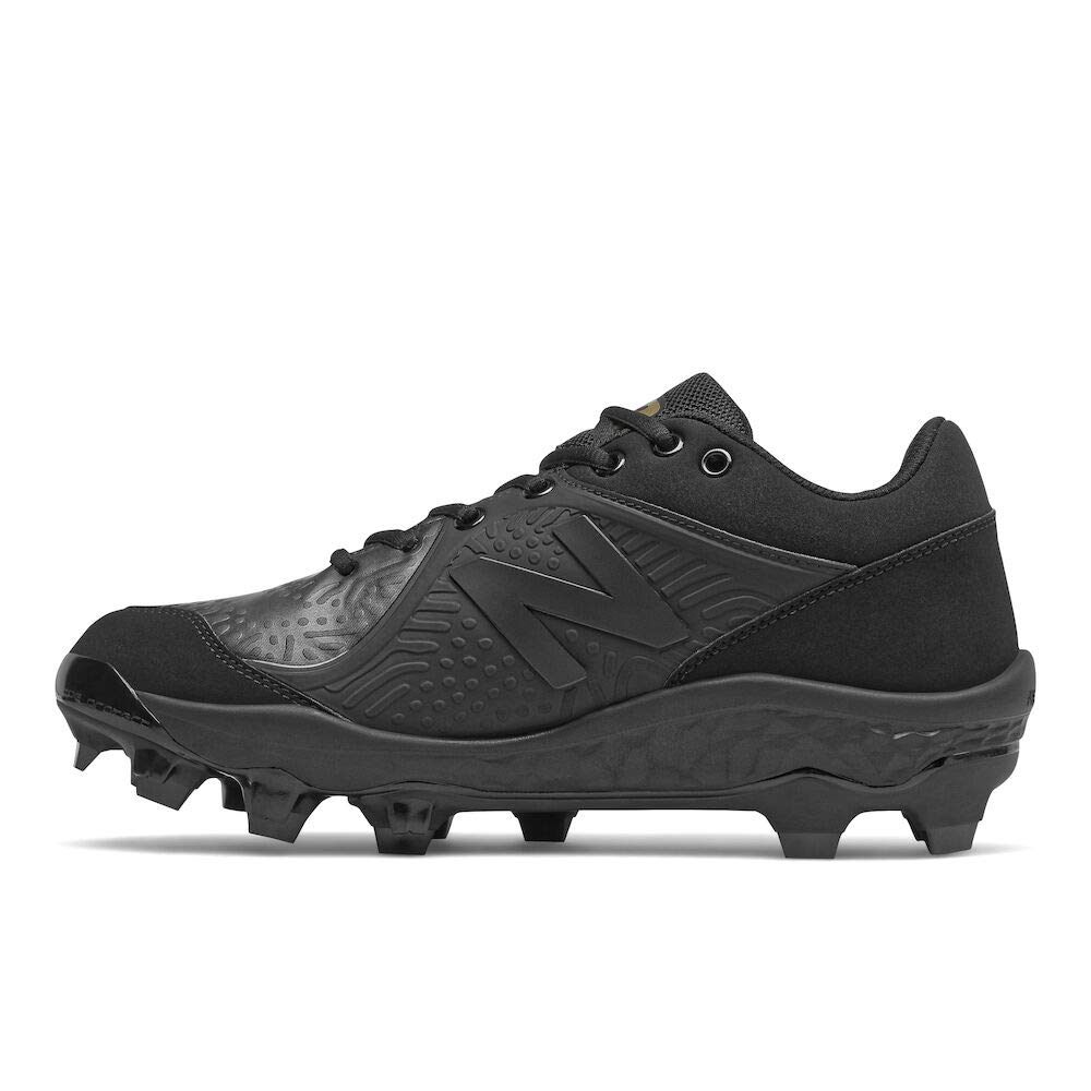 New Balance Men's Fresh Foam 3000 V5 Metal Baseball Shoe, Black/Black, 5.5 Wide Image
