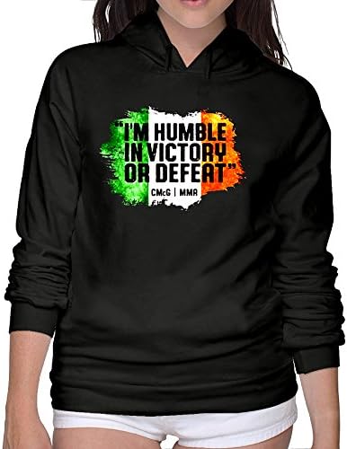 Women's Conor McGregor Humble Im Humble In Victory Or Defeat Hoodies Sweatshirt Photo