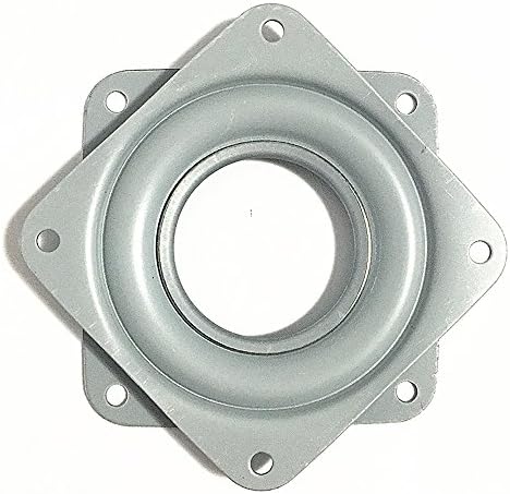 2 Pcs Mini 71x71mm Lazy Susan Square Turntable Ball bearing