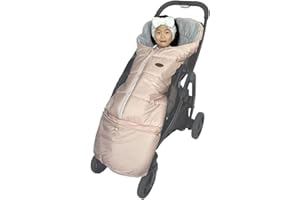 CozyMe Waterproof Winter Comfortable Thick Coral Fleece Universal Stroller Footmuff,Length Adjustable Good for All Toddler,Anti-Kicking, Anti-Slipy Baby Stroller Bunting Bag 0-5T