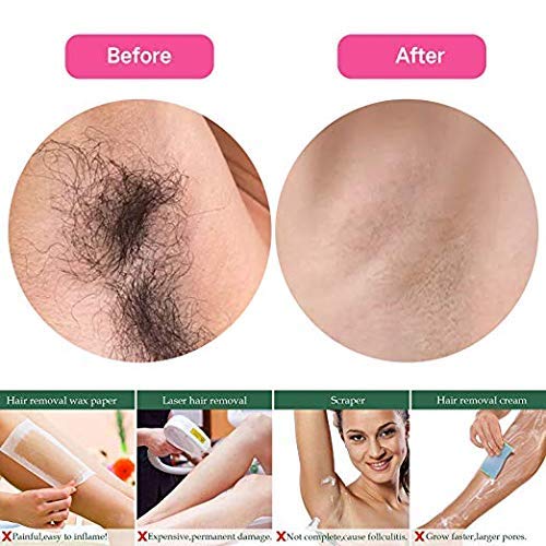 Wax Warmer, VEROSKY Hair Removal Kit, Electric Professional Wax Heater for Rapid Waxing (Black) - Thumbnail 5