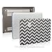TOP CASE 2 in 1 - Chevron Series Hard Case Cover & Matching Color Chevron Keyboard Cover Skin for Old Generation Macbook Pro 13