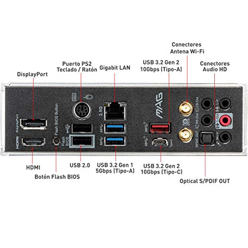 MSI-MAG-B550M-MORTAR-WIFI-Placa-Base-Arsenal-Gaming-AMD-AM4-DDR4-M2-USB-32-Gen-2-HDMI-MICRO-ATX-AMD-Ryzen-5000-Series-processors