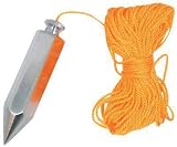 Silverline Plumb Bob & Line 118g Yellow Heavy Duty Construction Bricklaying