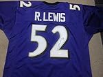 RAY LEWIS AUTOGRAPHED SIGNED BALTIMORE RAVENS JERSEY
