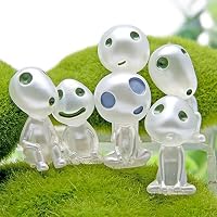 Eden Fghk 6 pcs Luminous tree elves gardening decoration micro - landscape potted flower pots gardening accessories