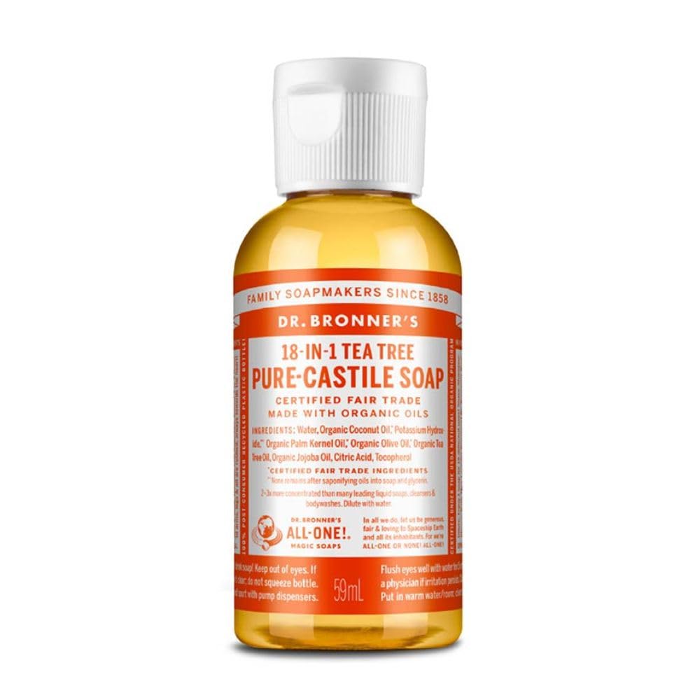 Dr. Bronner's Organic Tea Tree Pure-Castile Liquid Soap — image 1