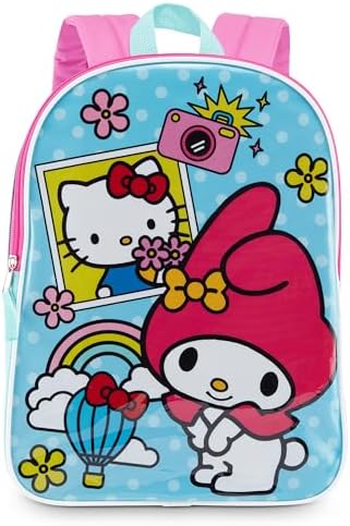 hello kitty backpack hard 15 Amazon.com | Fast Forward Hello Kitty Backpack for Girls 15” | Cute Hello  Kitty Bookbag for Kids | Padded Straps & Large Zip Compartment | Hello Kitty  & Friends Back to School Supplies