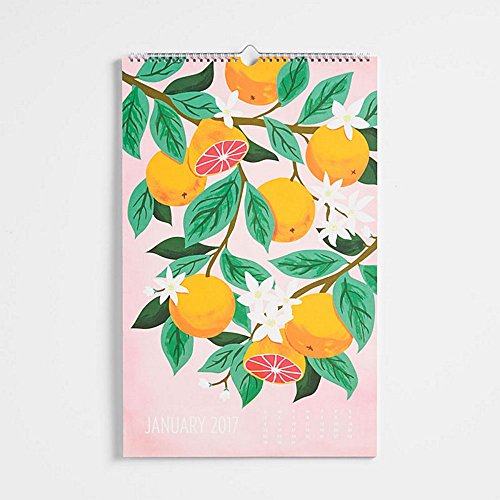 Paper Source Wall Art 12 Month Calendar 2017