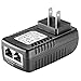NEEWER Autoranging Switching 48V-0.5A Wall Plug POE Injector for IP Phone/Security IP Camera