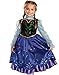 Girls Disney Frozen Anna Deluxe Costume, One Color, X-Small/3T-4T