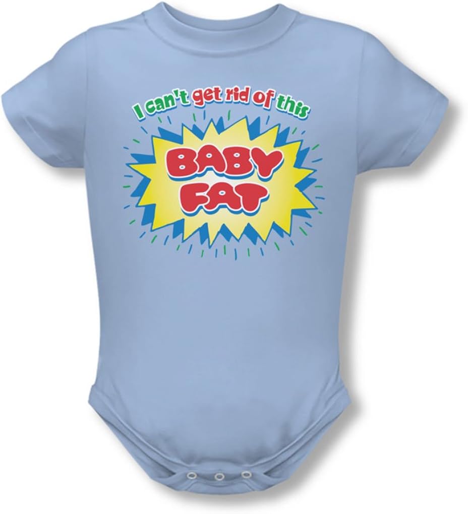 Baby Fat Onesie in Light Blue Clothing