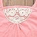 FEITONG Toddler Baby Girls Outfit Clothes Lace Romper Jumpsuit+ Floral Short Pants (6-12 Months, Pink)