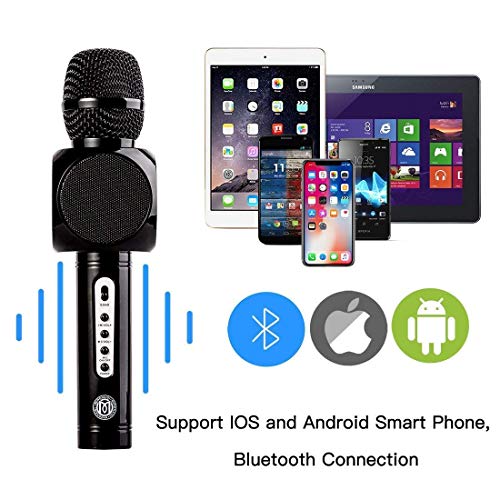 Wireless Microphone Karaoke, MING HAIDI Karaoke Microphone Bluetooth