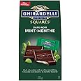 GHIRARDELLI Mint Dark Chocolate Squares, 151-Gram Bag